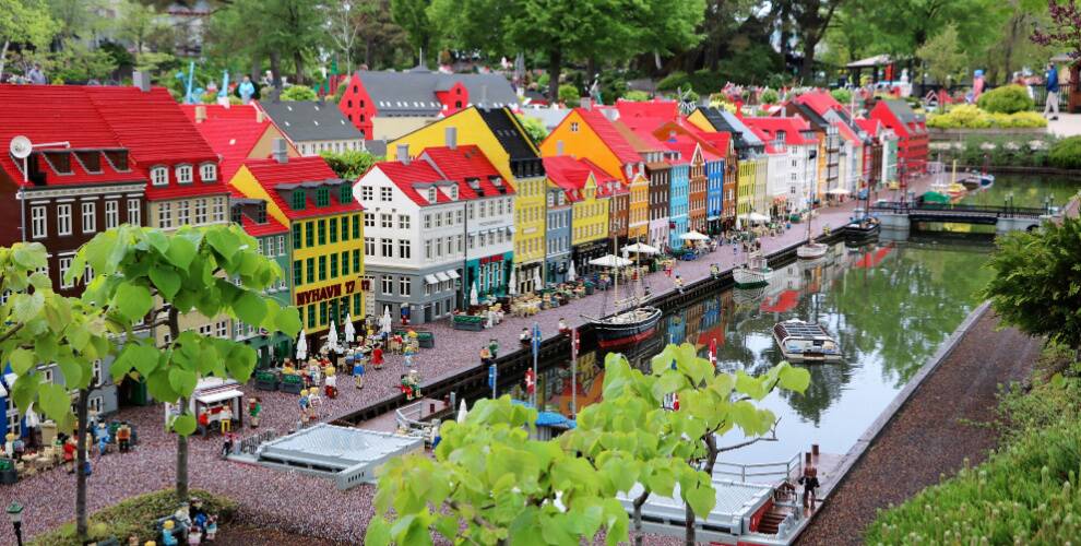 I Billund kan du opleve Nyhavn i en Lego-version