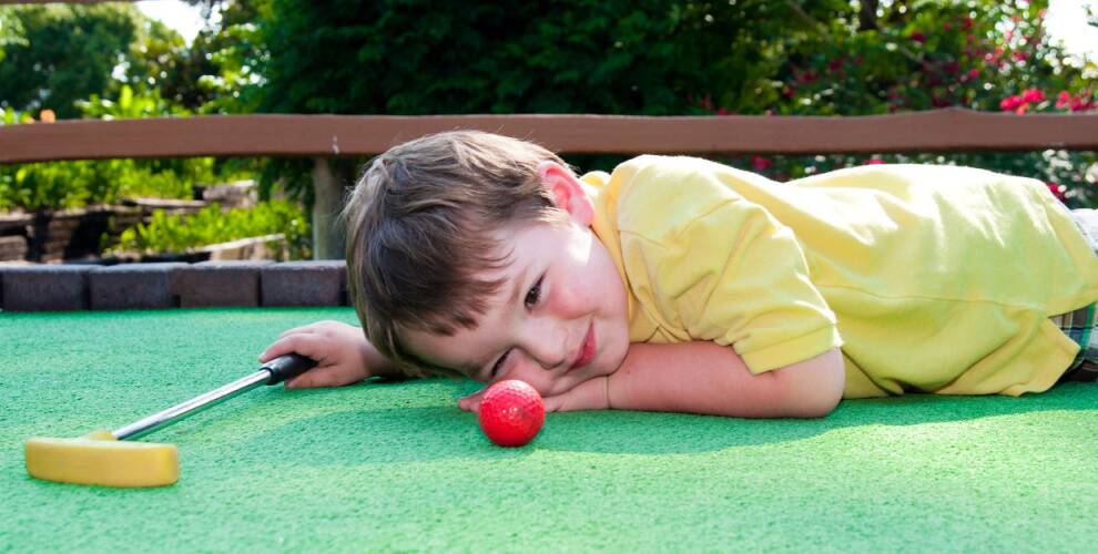 Der er golf for hele familien i Blåvand